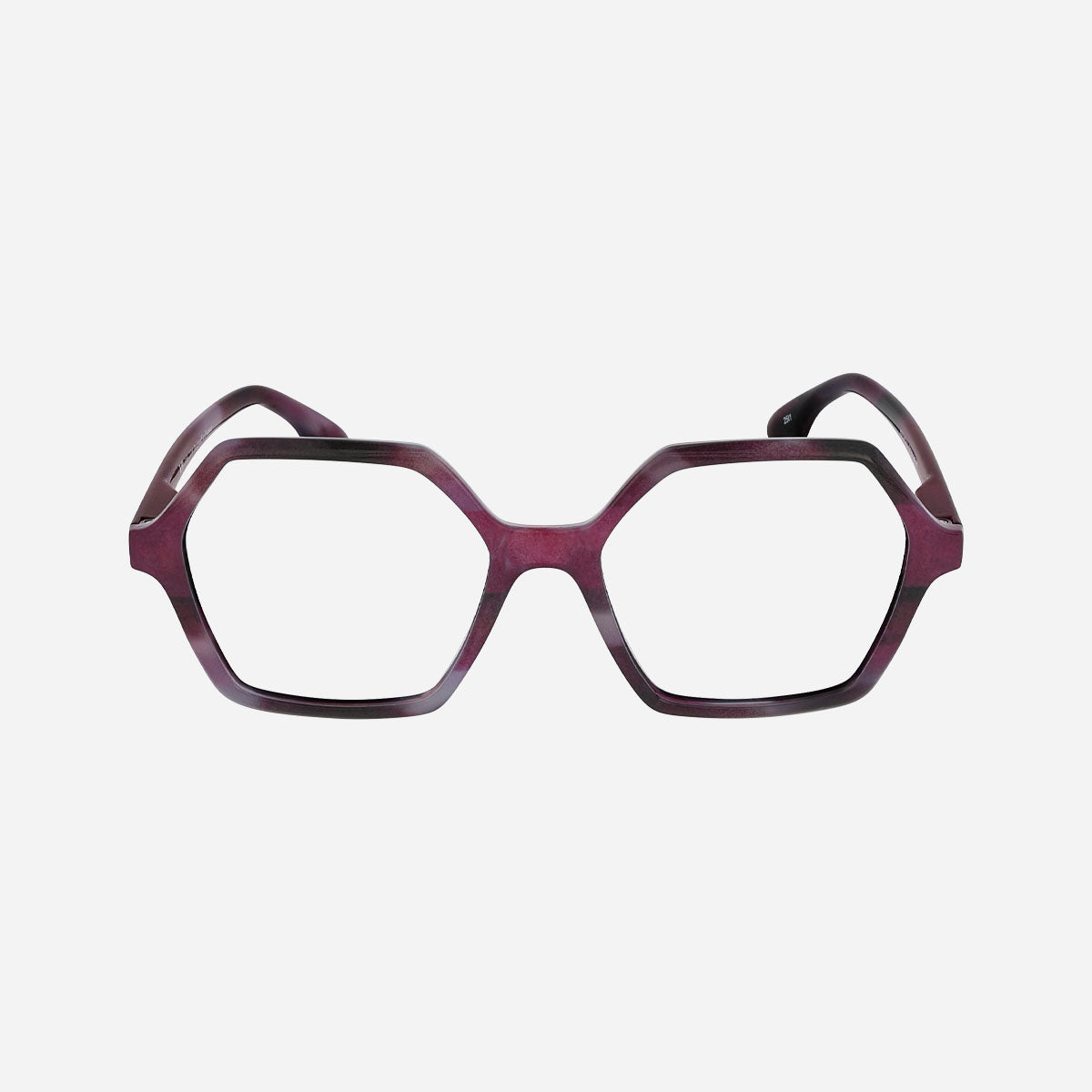 Lunettes de lecture T50 à forme hexagonale, monture légère et originale avec branches flexibles, pour corriger la presbytie.