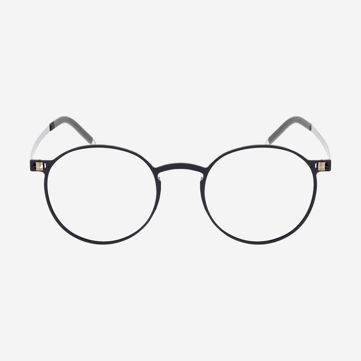 Lunettes Multi-Vision™ rondes en titane TROPZ N°11, ultra légères avec filtre anti-lumière bleue, pour voir net de près comme de loin.
TROPZ N°11 round titanium Multi-Vision™ glasses, ultra-lightweight with blue light filter, for clear vision from near to far.