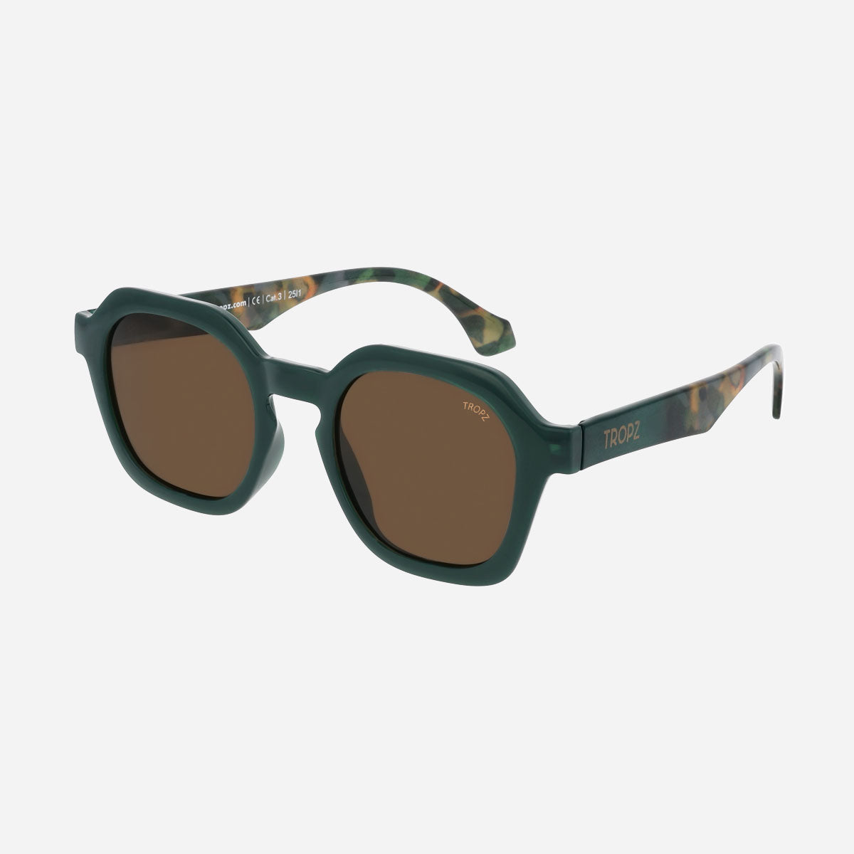 Lunettes-de-soleil-vente-domicile-vert-carree-tendance